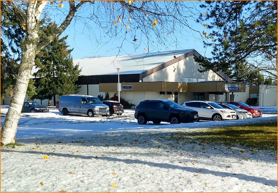 Curling outside 