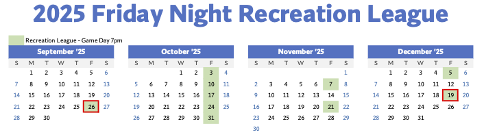 2025F Rec League Calendar2