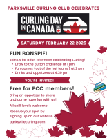 Curling Day in Canada fun bonspiel