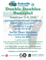 Double Doubles bonspiel poster