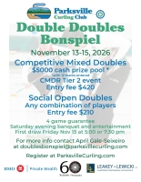 Double Doubles bonspiel poster